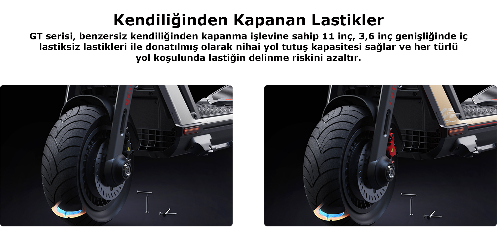 Segway SuperScooter GT lastik